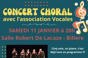 photo Concert choral | polyphonies jazz, rock, chansigne